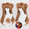 Long Orange Cosplay Wig With Heat Resistant Synthetic Fiber 5