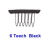 Wig Comb Clips With Stainless Steel Teeth For Hair Extensions 11