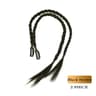 Synthetic Braid Ponytail Hairpiece With Strong Clip 2 Piece Set 8