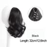 Synthetic Short Curly Wig Ponytail 12 Inch Claw Clip Hair Extension 8