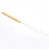 Hair Extension Loop Needle Threader With Wooden Handle 9