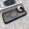 Magnetic Matte Clear Phone Case With Glass Camera Protection 8