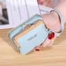 Compact Wristlet Wallet With Coin Clip And Card Storage 8