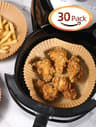 Square Air Fryer Disposable Paper Liners 20