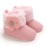 Winter Baby Girl Thick Snow Boots Warm Plush Non Slip Cotton Walking Shoes 7