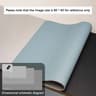 Large Desk Mouse Pad PU Leather Waterproof Desktop Protector 7