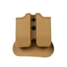 Tactical Double Magazine Holster  Universal 9mm And 40 Caliber Mag Holder With Belt Clip And Paddle 11