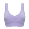 Womens Push Up Bra Backless Wireless Seamless Brassiere Plus Size 8