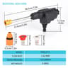 Brushless Multi Purpose Power Tool Head Attachment For 18V Battery Systems 12