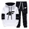 Mens Hooded Tracksuit Set For Casual Jogging And Daily Comfort 8