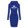 Womens Slim Hoodie Dress With Long Sleeves And Casual Fit 8