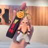 Anime Figure Keychain With PVC Character Pendant 10
