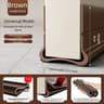 SelfAdhesive Door Bottom Sealing Strip With Soundproof Felt 7