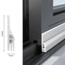 Sliding Window Draft Seal Tape Triple Soundproof Design 6