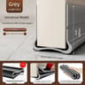 Adjustable Door Gap Weather Strip Triple Seal Bottom Draft Stopper 10
