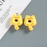 Cute Donut Cat Resin Charms For Jewelry Making Set Of 10 8