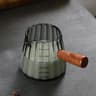 Glass Espresso Measuring Cup With Wooden Handle 8