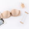 Invisible Strapless Push Up Bra With Front Closure 5