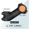 Ultralight Carbon And Aluminum MTB Handlebar Stem 318 Mm 22