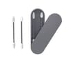Reusable Silicone Ear Swabs With Travel Case Set Of 2 6