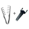 Fluffy Hair Root Styling Clip And Texture Comb Set 6
