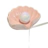 Shell Shape Ceramic Drain Soap Dish Holder 8