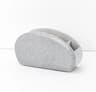 PU Leather 5 Grid Desk Organizer For Remote Control Phone And Accessories 11