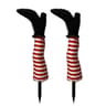 Halloween Witch Legs Yard Decoration With Boots Set Of 2 9