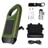 Solar Hand Crank LED Emergency Flashlight With Power Bank 11