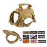 Tactical Cat Harness Leash Set With Patches And Handle 9