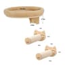 Wall Mounted Wooden Cat Climbing Ladder And Hammock With Scratching Post 8
