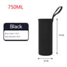 Portable Neoprene Water Bottle Holder Pouch With Adjustable Strap For Travel 9