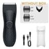 Waterproof Mens Body Hair Trimmer With Ceramic Blades And Adjustable Guards For Sensitive Areas 7