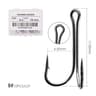 10 Piece Double Frog Fishing Hook Set High Carbon Steel Weedless Assist Hooks For Soft Lures And Ji 6