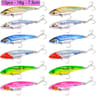 12 Piece Metal VIB Fishing Lure Set Vibration Spoon Spinner Hard Baits For Bass And Pike 11