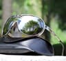 Trendy Round Windproof Fishing Sunglasses With UV Protection And Box For Men And Women 12