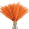 Red Faux Pampas Grass Stems For Wedding And Home Decor 5 Piece Set 11