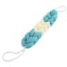Exfoliating Bath Loofah Ball Color Block Foam Mesh Shower Sponge With Long Strap 8
