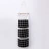 3 Pocket Hanging Wall Organizer Cotton Linen Storage Bag For Bedroom Kitchen And Living Room 8