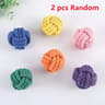 Cotton Rope Ball Dog Chew Toy Bite Resistant Teeth Cleaning Puppy Training Ball 7