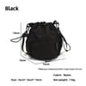 Simple And Lightweight Nylon Drawstring Crossbody Bag 8