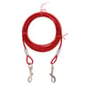 Professional Heavy Duty DoubleEnded Steel Wire TieOut Cable 7