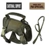 Professional Tactical Nylon Cat And Small Dog Harness  Leash Kit 10