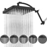 13 In HighPressure Rainfall Shower Head With Extension Arm 8