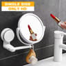 Double Sided Wall Mounted Makeup Mirror With Suction Arm 7