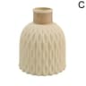 Shatterproof Porcelain Imitation Rope Plastic Vase 8