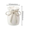 Bow Design Modern Nordic Decorative Plastic Vase 8