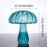Colorful Mushroom Glass Hydroponic And Aromatherapy Vase 12