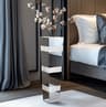 Modern Crushed Diamond Tall Floor Mirror Vase 8