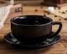 Zeta Flower Large Capacity Creative Cup And Saucer Set 7